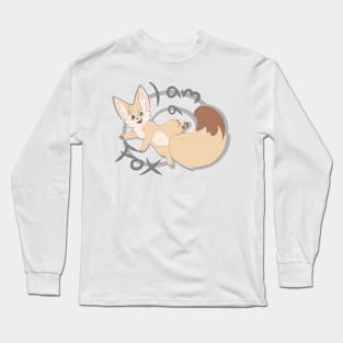 I'm a fox! fennec fox Long Sleeve T-Shirt